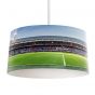Voorbeeld bedrukte hanglampen 14: Bedrukte hanglamp voetbalstadion feyenoord